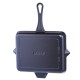 Emaloitu valurautainen grillipannu Hosse, Black Onyx, 26x32cm | Valurautainen grillipannu | Valurautapannu |