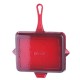 Emaloitu valurautainen grillipannu Hosse, Rubin, 26x32cm | Valurautainen grillipannu | Valurautapannu |