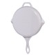 Emaloitu valurautapannu Hosse, Ivory, Ф28cm | Tasainen valurautapannu | Valurautapannu |