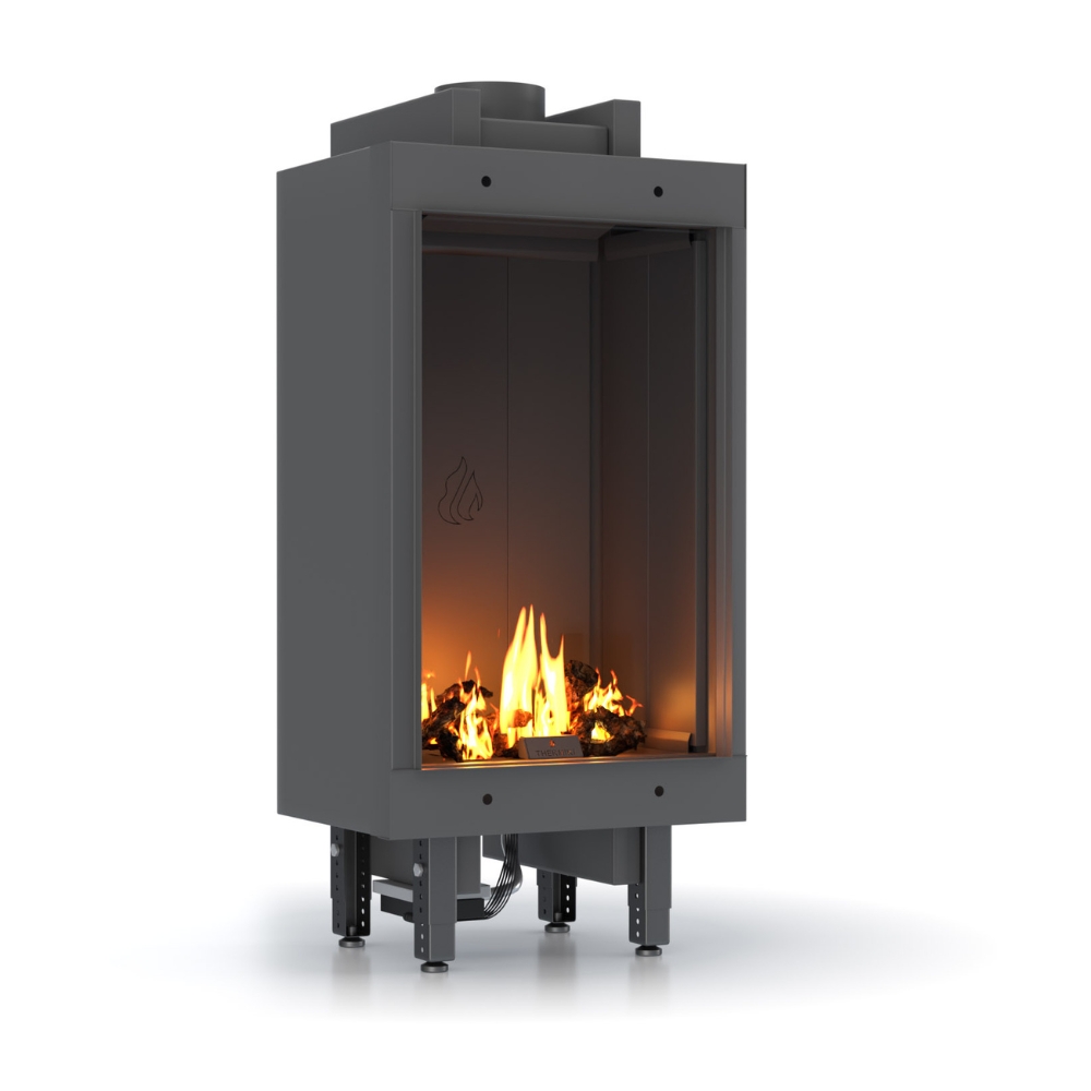 Kaasutakka Velmora Fire GAS STANDING STRAIGHT, 3.9kW - 6.0kW | Kaasutakat | Takat |