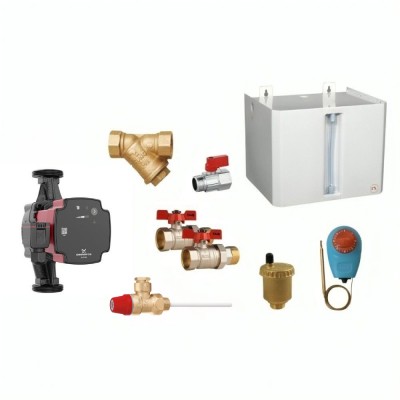 Hydraulisarja avoimeen keskuslämmitysjärjestelmään - Hydraulisarjat