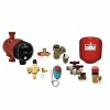 Hydraulisarja suljettuun keskuslämmitysjärjestelmään