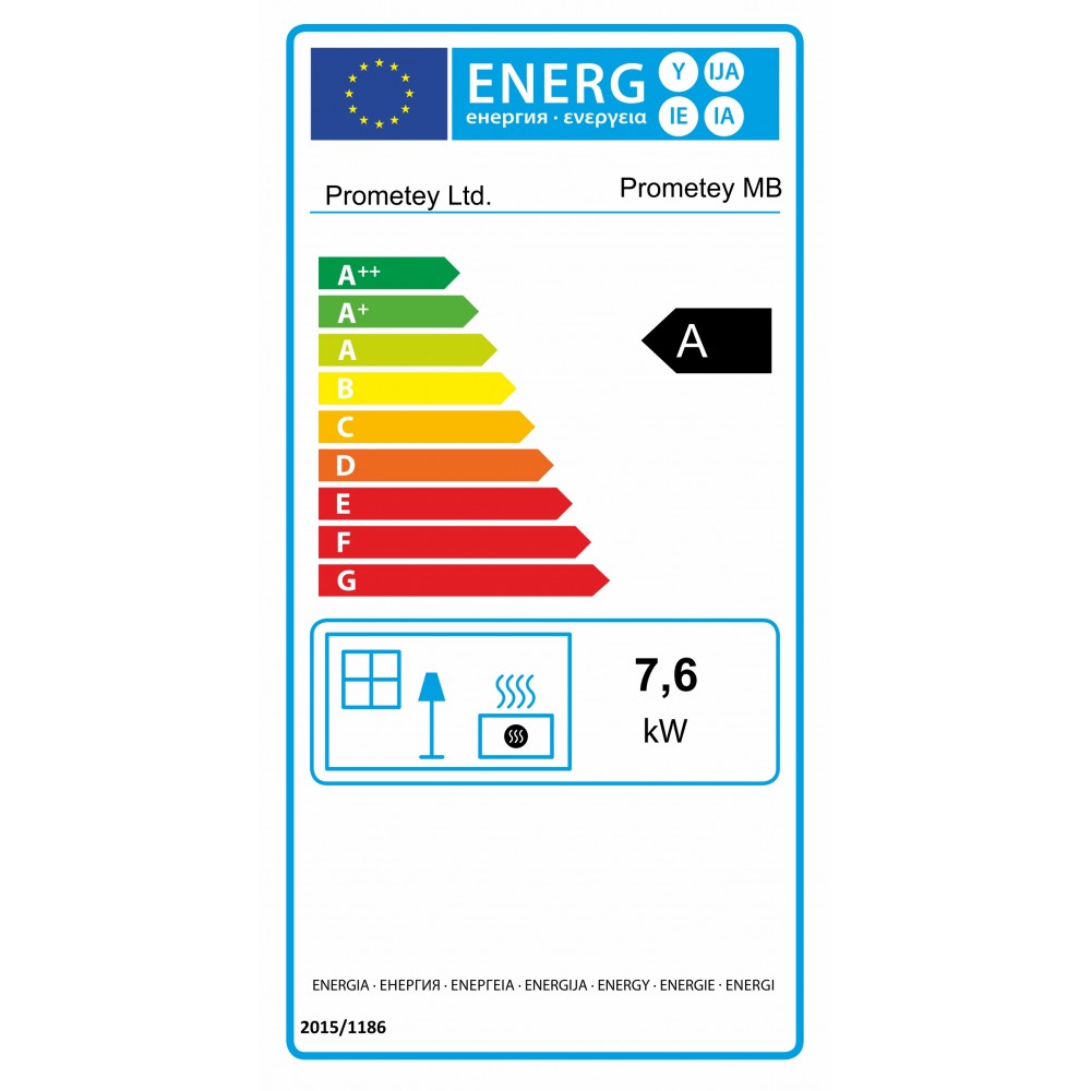 Kamiina Prometey “Metal top”, 7.6kW | Kamiinat / Valmistakat |  |