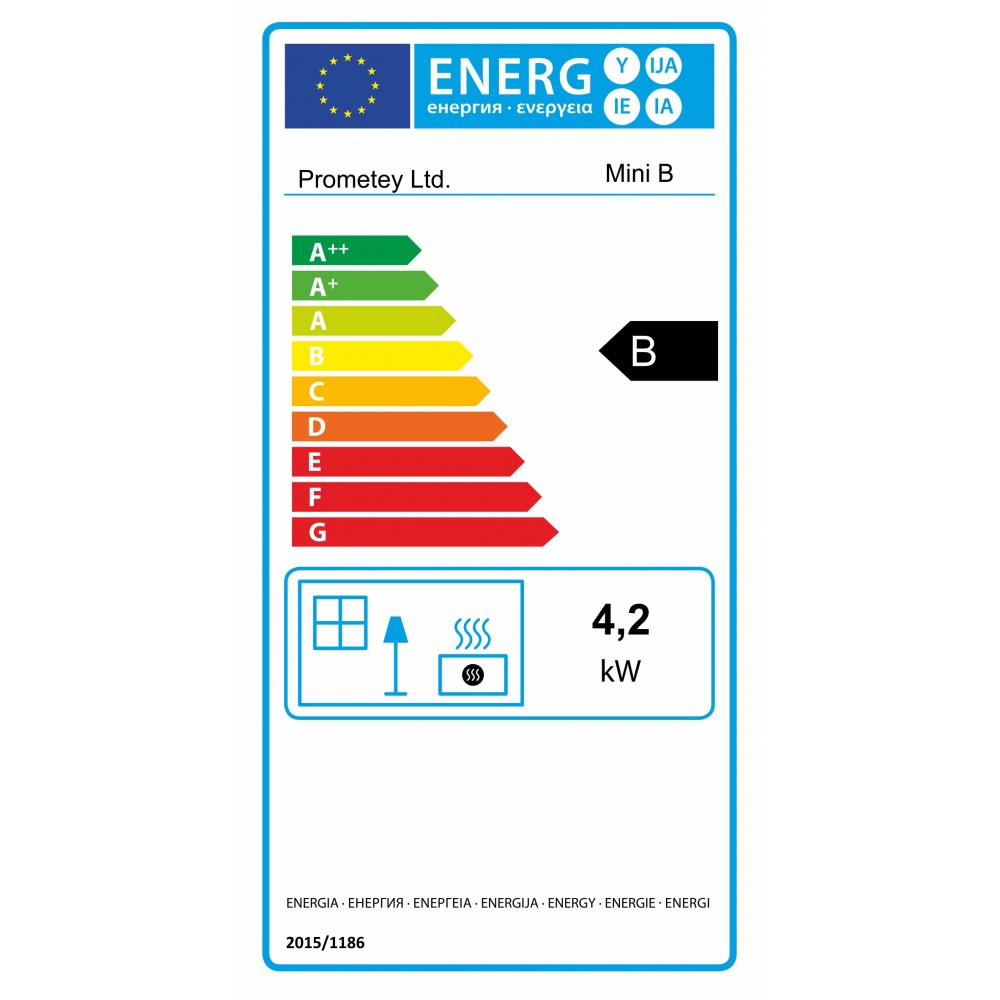 Kamiina Prometey Mini B, 4.2 kW | Kamiinat / Valmistakat |  |