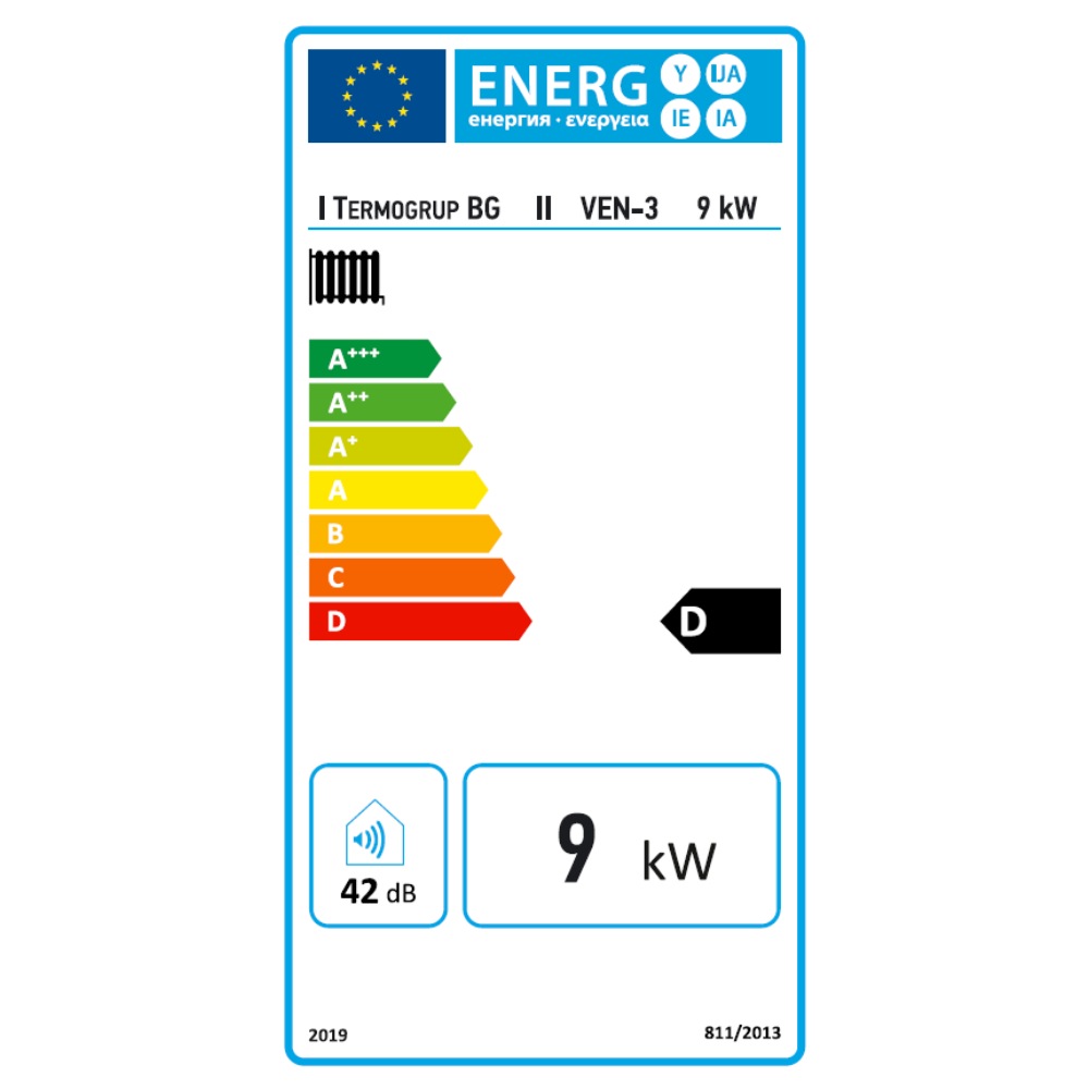 Sähkökattila lämmitykseen Balkan Energy VEN - 3,9 kW WILO-pumpulla ja näytöllä | Sähkökattilat |  |