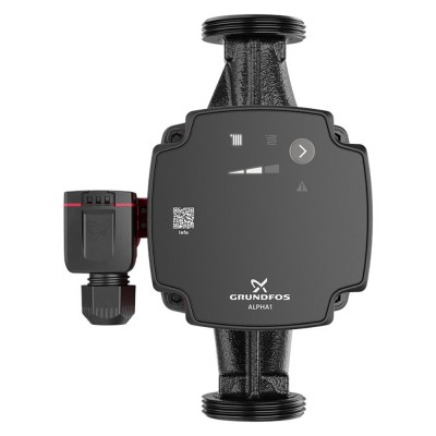 Kiertovesipumppu Grundfos Alpha1 32-60 180, nostokorkeus 3.06 m, virtaus 2,28 m³/h, teho 45W - Vesipumppu