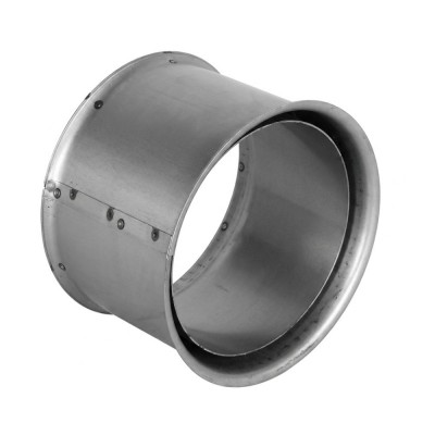 Kaksoissavupiippuruusuke PARKANEX, teräs, 115 mm, Ø150, Paksuus 2mm - Savupiiput