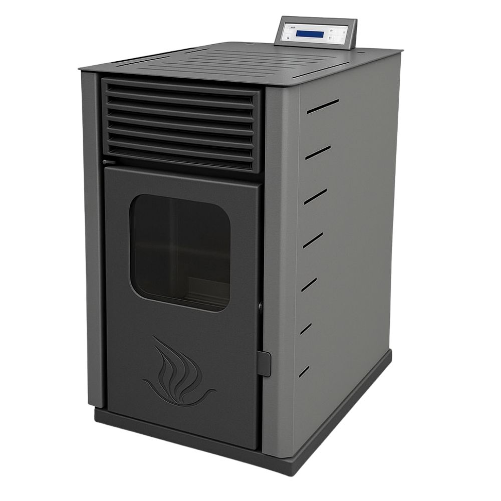 Pellettitakka Mytherm Angela TA 40 harmaa, 40kW | Pellettitakat |  |