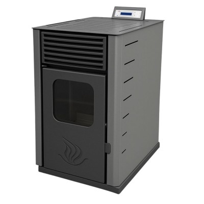 Pellettitakka Mytherm Angela TA 30 harmaa, 30kW - Mytherm