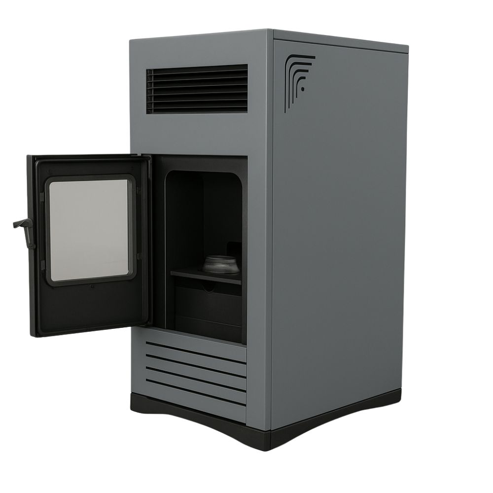 Pellettitakka Mytherm Angela TA 12 PRO harmaa, 12kW | Pellettitakat |  |