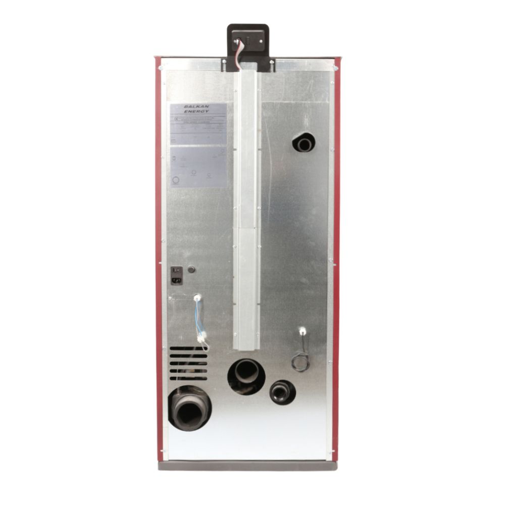 Vesikiertoinen pellettitakka Mytherm IOLI TSA 18 punainen, tuulettimen kanssa, 18kW | Vesikiertoinen pellettitakat | Pellettitakat |