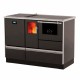 Vesikiertoinen pellettihella Alfa Plam Alfa Term 20 Pellet Antrasiitti, 20kW | Pellettihellat | Pelleti |