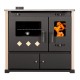 Puuhella Prometey Perfect Practik Lux, norsunluu, vasen savuhormi, 9.5kW | Puuhellat |  |