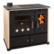 Puuhella Prometey Perfect Practik Lux, norsunluu, vasen savuhormi, 9.5kW | Puuhellat |  |