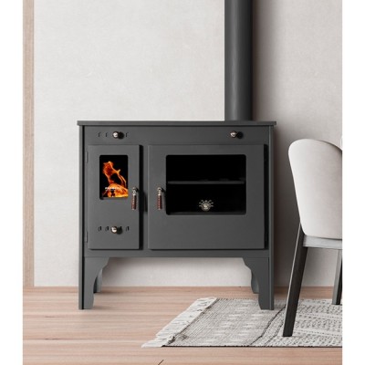 Puuhella Prometey Retro Eco, 7kW - Puuhellat