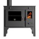 Puuhella Prometey Retro Eco vasemmalla savuhormilla, 7kW |  |  |