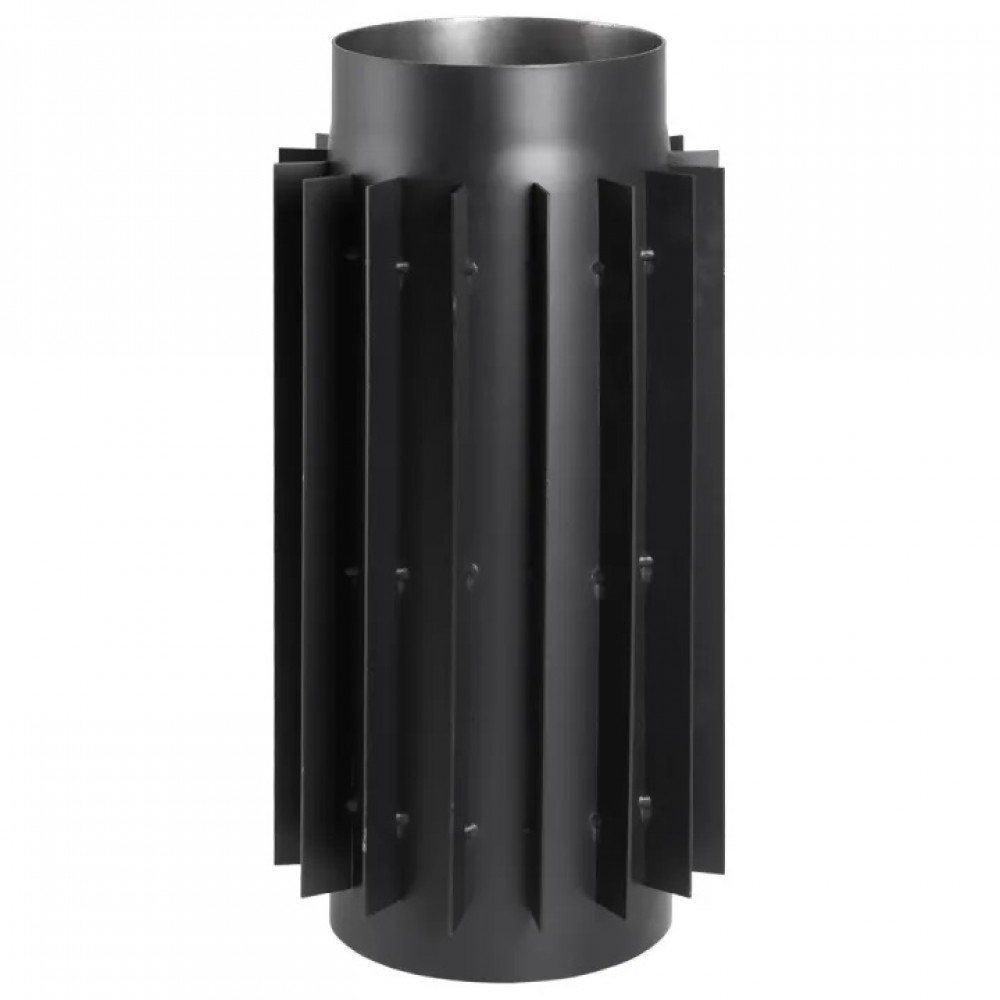 Patteri PARKANEX, teräs, musta, Ø150, Paksuus 2mm | Savupiipun putket | Savupiiput |