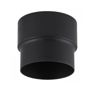 Savupiipun sovitin PARKANEX, teräs, musta, Ø130-150, Paksuus 2mm - Savupiiput