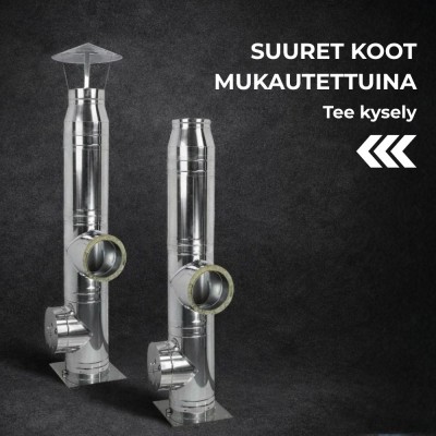 Suuret savupiippuhormit yksilöllisestä tilauksesta - Hormisarjat