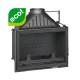 Takkasydän UNIFLAM 700 LUX ECO savunventtiilillä ja ulkoilmaliitännällä, 12 kW | Takkasydämet | Takat |