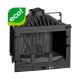 Takkasydän UNIFLAM 700 STANDARD ECO savunventtiilillä, 10 kW | Takkasydämet | Takat |