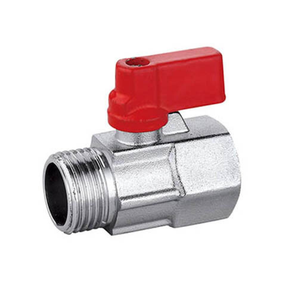 Minipalloventtiili F/M, koko 1/2" | LVI-asennus |  |