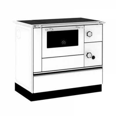 Puuhella Alfa Plam Alfa 90 H Favorit, Valkoinen, 6.4 kW - Puuhellat