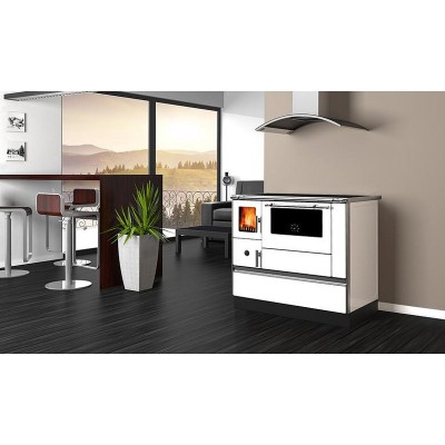 Puuhella Alfa Plam Dominant 90H, Valkoinen, 6.5 kW - Tuotevertailu