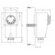 Sähkömekaaninen kosketintermostaatti Cewal, Muovikotelo | Thermostats | Control Devices |