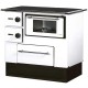 Puuhella Alfa Plam Regular 46, Valkoinen, Oikein, 5 kW | Puuhellat | Puu |