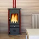 Vesikiertoinen puutakka MBS Thermo Vesta, Punainen, 11.2 kW | Vesikiertoinen puutakat | Puutakat |