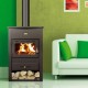 Kamiina PRITY K1 CP valurautaisella yläosalla, 9,5 kW | Kamiinat / Valmistakat |  |