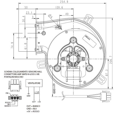 Savunpoisto pellettitakoille Eco Spar, Nordica Extraflame, Palazzetti, Piazzetta, Sideros, Palladio ja muiden tuuletin 160m³/h 50W 300Pa - Tuotevertailu