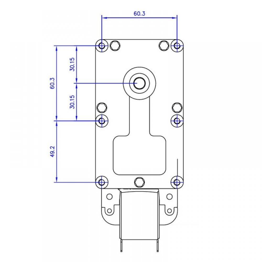 Vaihdemoottori Mellor FB1285, 3RPM pellettitamiina Clam ym | Vaihdemoottorit | Pellettitakkaan osat |