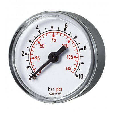 Axial manometer Cewal, Rear connection - Tuotevertailu