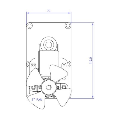 Vaihteistomoottori Mellor FB1146, 5,3 rpm pellettiuunille Ecoteck, Lincar, Moretti Design, Ravelli, Thermorossi, Ungaro ym. - Pellettitakan Vaihdemoottorit