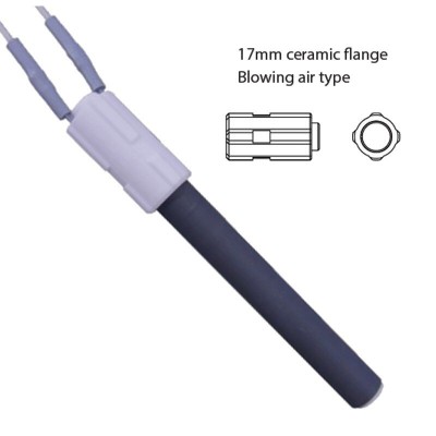 Keraaminen pellettiuunien sytytin BURNiT, Palazzetti ym, kokonaispituus 113mm, 260W - Pellettitakan varaosat