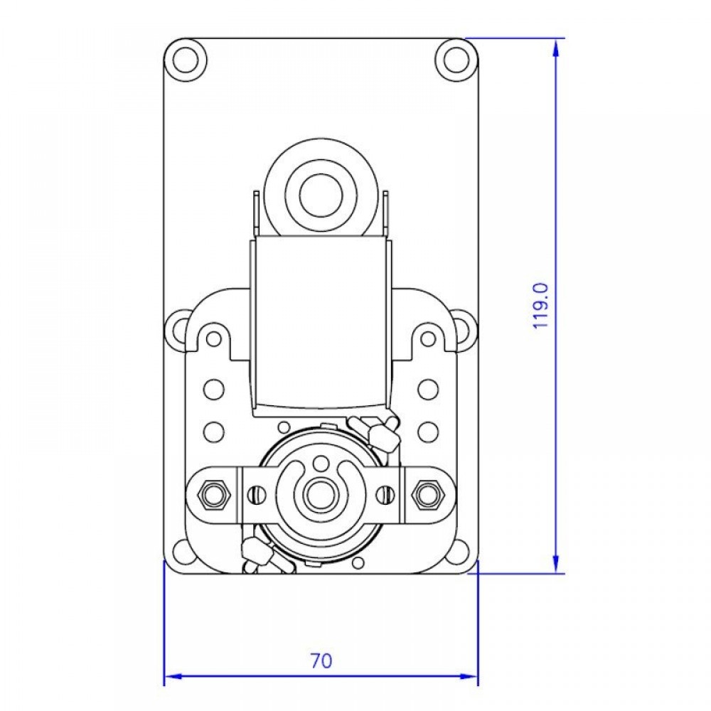 Vaihdemoottori Mellor FB1192, 1,26 rpm | Vaihdemoottorit | Pellettitakkaan osat |