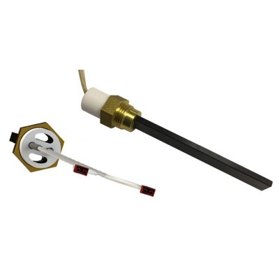Pellettiuunien sytytin pellettitakkoihin Eco Spar, BURNiT, ComfortBilt ja muut, kokonaispituus 123mm, 120W - 24V - Pellettitakan Sytyttimet