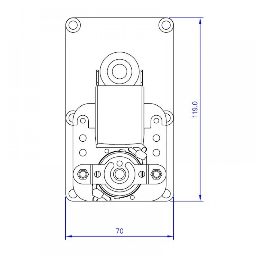 Vaihdemoottori Mellor FB1183, 2rpm | Vaihdemoottorit | Pellettitakkaan osat |