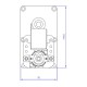 Vaihdemoottori Mellor FB1263, 3,3 rpm pellettitamiina Cadel, MCZ, Red ym. | Vaihdemoottorit Vaihdemoottori Mellor FB1263, 3,3 rpm pellettitamiina Cadel, MCZ, Red ym. | Vaihdemoottorit | Pellettitakkaan osat |
