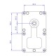 Vaihdemoottori Mellor FB1255, 4RPM pellettitamiina Eco Spar ym | Vaihdemoottorit | Pellettitakkaan osat |