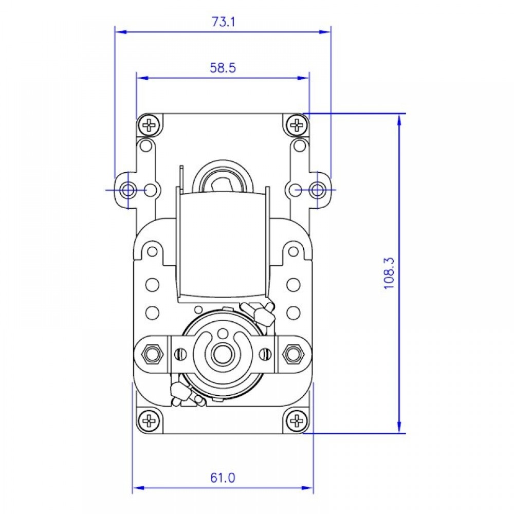 Holkkiakselivaihdemoottori Mellor KB1014, 3RPM pellettitamiina Karmek One, Eurostek ym. | Vaihdemoottorit | Pellettitakkaan osat |