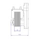 Holkkiakselivaihdemoottori Mellor KB1014, 3RPM pellettitamiina Karmek One, Eurostek ym. | Vaihdemoottorit | Pellettitakkaan osat |