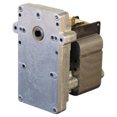 Holkkiakselinen vaihdemoottori Mellor KB1008 5RPM pellettitamiina Cadel, Deville, Eurofiamma, Eurostek, Italiana Camini, Karmek One, Zibro, Puros, Qlima, Italflame, Tecnoflam, Bestfire, TMC, MG, Ambiente e Calore, Fair, King Fire, Mecatech ja muut - Pellettitakan Vaihdemoottorit
