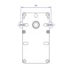 Holkkiakselinen vaihdemoottori Mellor KB1008 5RPM pellettitamiina Cadel, Deville, Eurofiamma, Eurostek, Italiana Camini, Karmek One, Zibro, Puros, Qlima, Italflame, Bestfire, TMC, MG ja muut | Vaihdemoottorit | Pellettitakkaan osat |