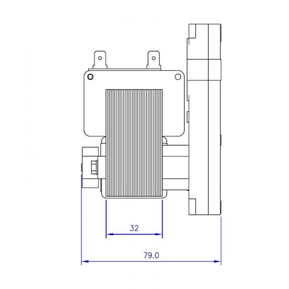 Holkkiakselinen vaihdemoottori Mellor KB1008 5RPM pellettitamiina Cadel, Deville, Eurofiamma, Eurostek, Italiana Camini, Karmek One, Zibro, Puros, Qlima, Italflame, Bestfire, TMC, MG ja muut | Vaihdemoottorit | Pellettitakkaan osat |