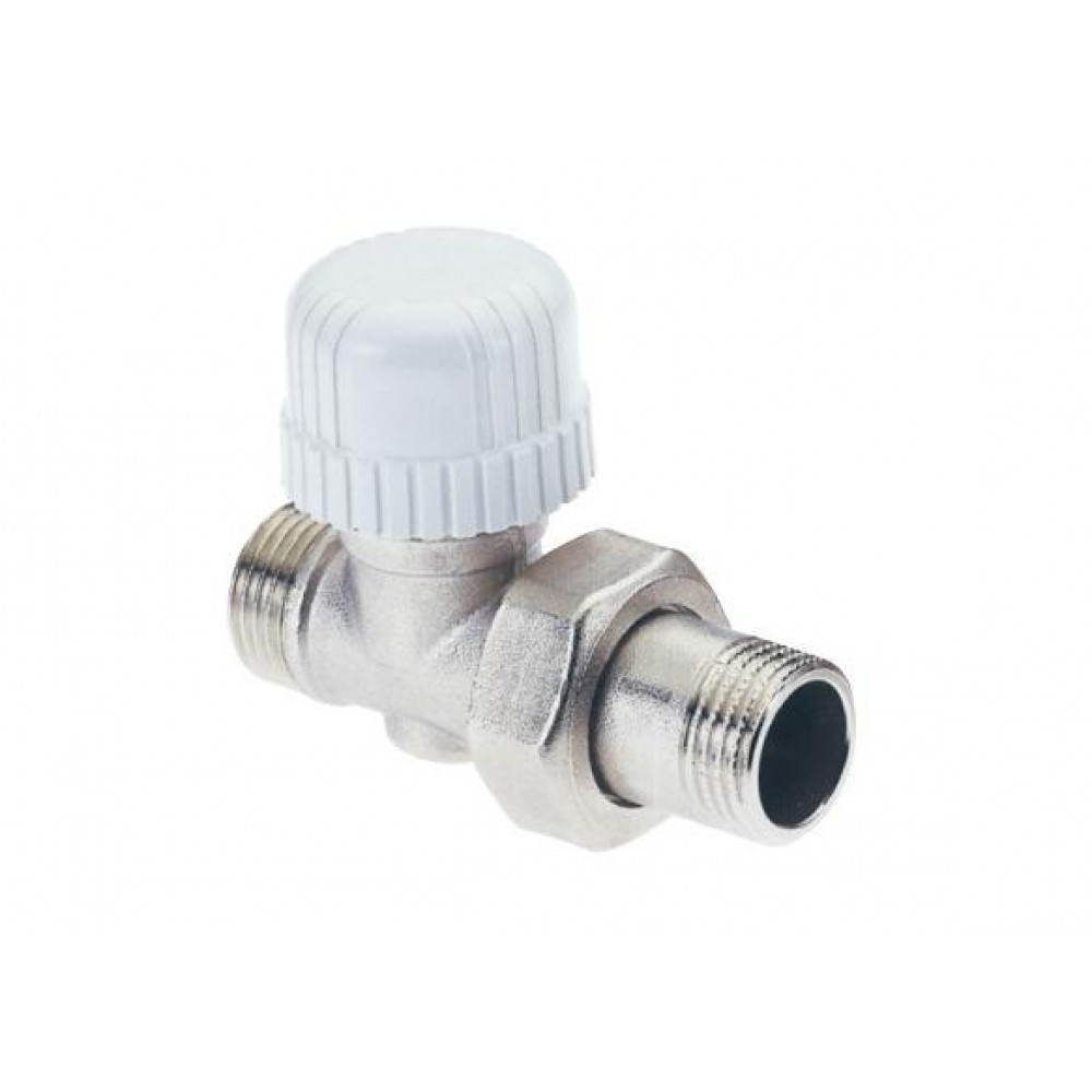 Patteriventtiili suora ICMA 771 termostaattipäälle (M28x1.5), sovittimelle ICMA 90/100 (M24x1.5) | Asennus | Patterit |