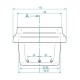Valurauta pellettitakan polttokori, 113 x 93mm | Palotilan | Pellettitakan varaosat |