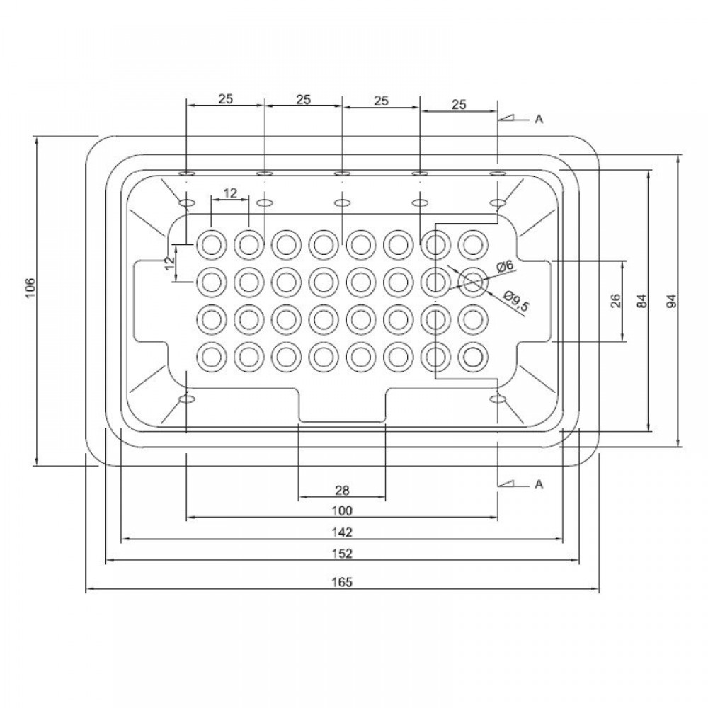 Valurauta pellettitakan polttokori, 165 x 106mm | Palotilan | Pellettitakan varaosat |
